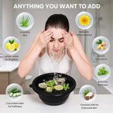 Grosyhub Foldable Black Ice Face Bowl | Cold Therapy Facial Skincare Bowl for Glowing Skin