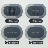 Grosyhub Non-Slip 3.5mm Water Soaking Grey Door Mat With Rubber Backing