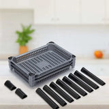 Grosyhub 3 Layer Foldable Storage Cart for Home & Kitchen