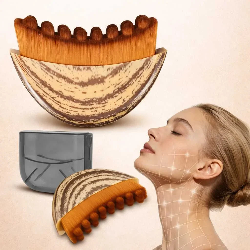 Grosyhub GlowLift Face Sculptor Brush - Skin Tightening, Face Lifting & Instant Glow Massage Tool
