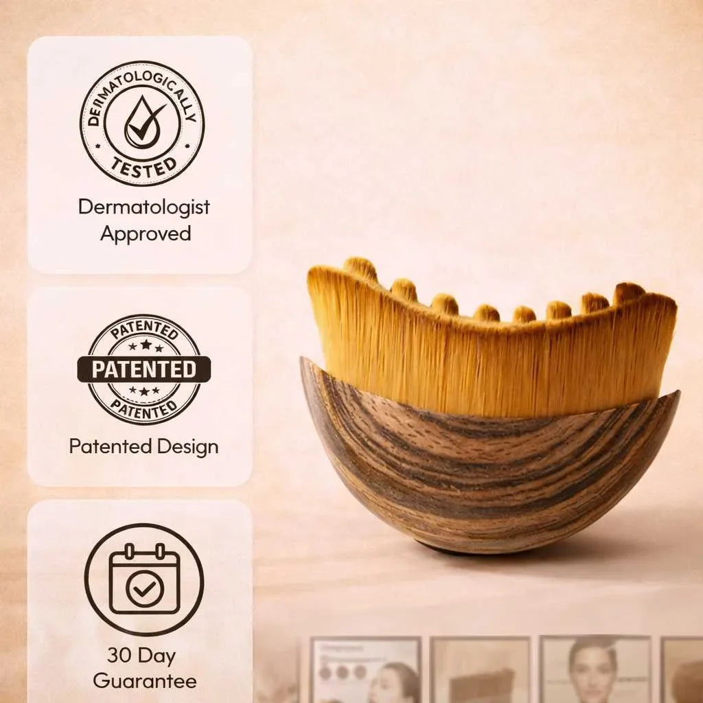 Grosyhub GlowLift Face Sculptor Brush - Skin Tightening, Face Lifting & Instant Glow Massage Tool