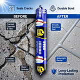 Grosyhub Waterproof Silicone Sealant Adhesive for Roof & Leakage Repair | Weather Resistant |