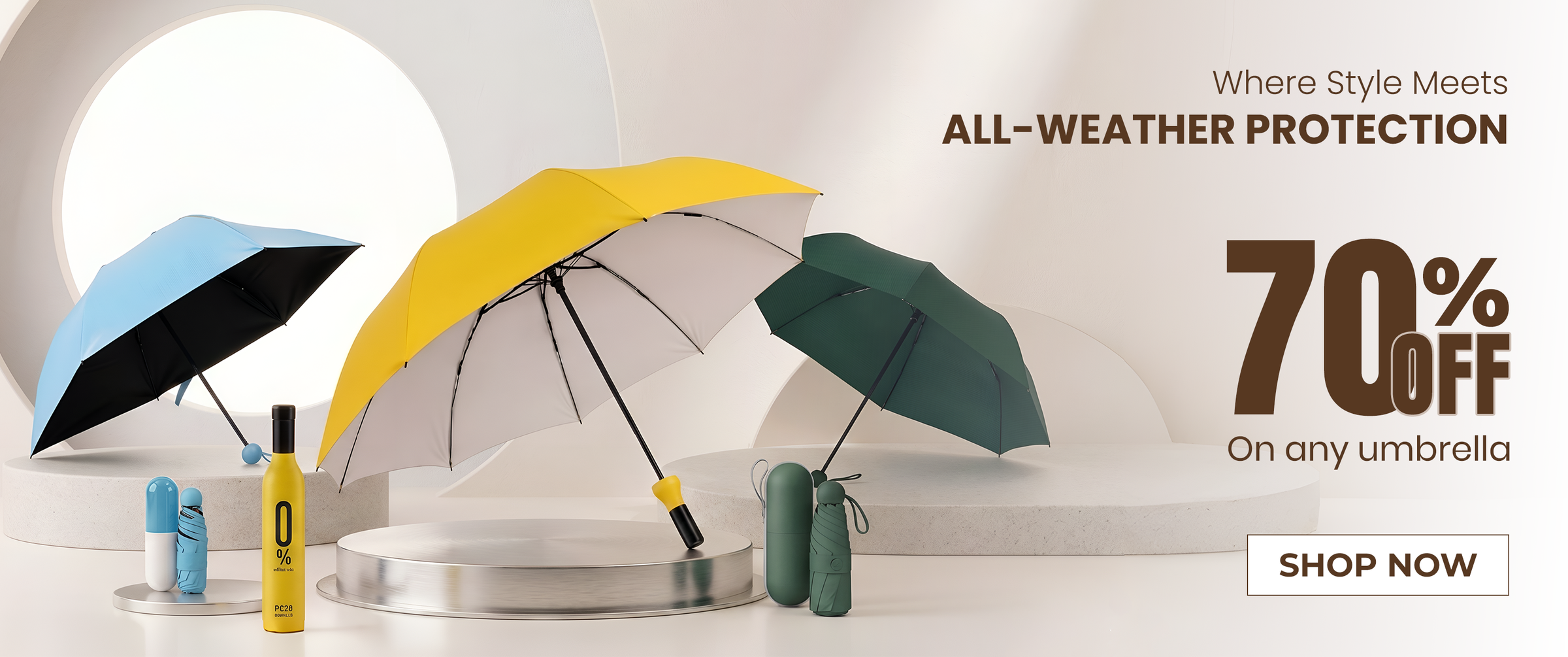 Homepage banner