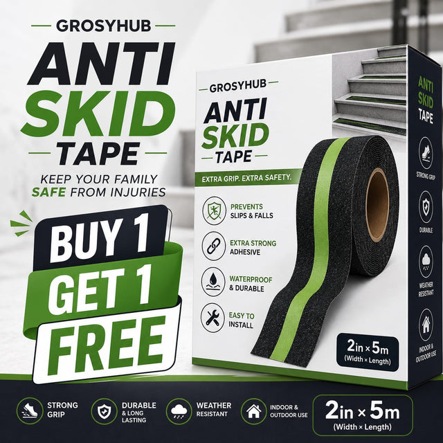 (Buy 1 Get 1 Free) Anti Skid Tape Glow In The Dark [5m]