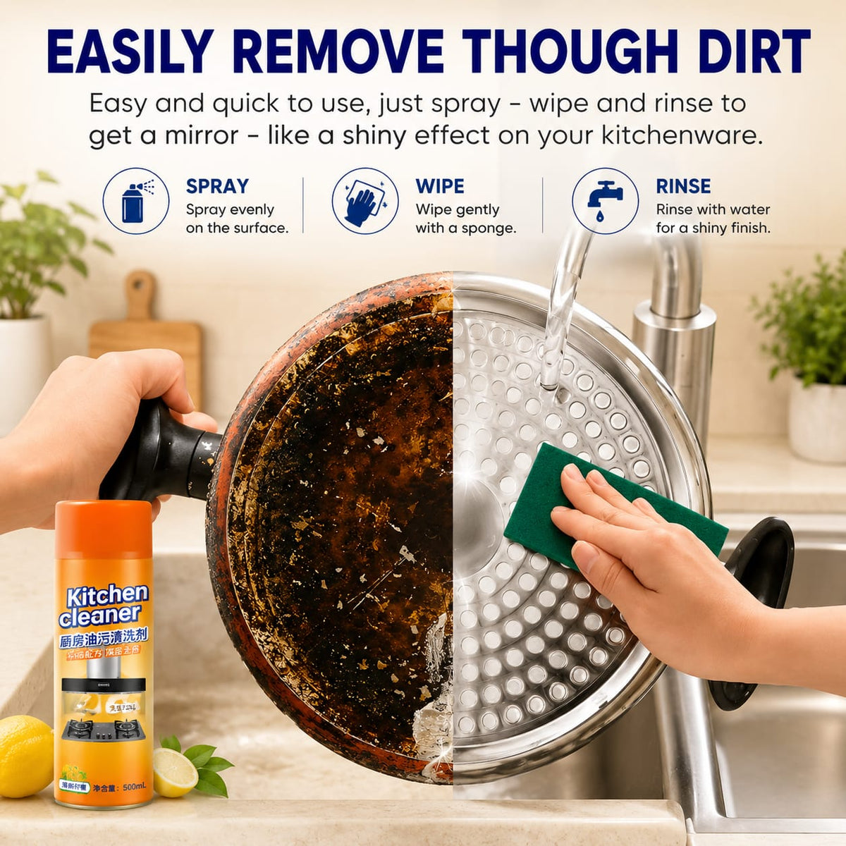 Abrasive Surface Cleaner Cream ( 500ml )