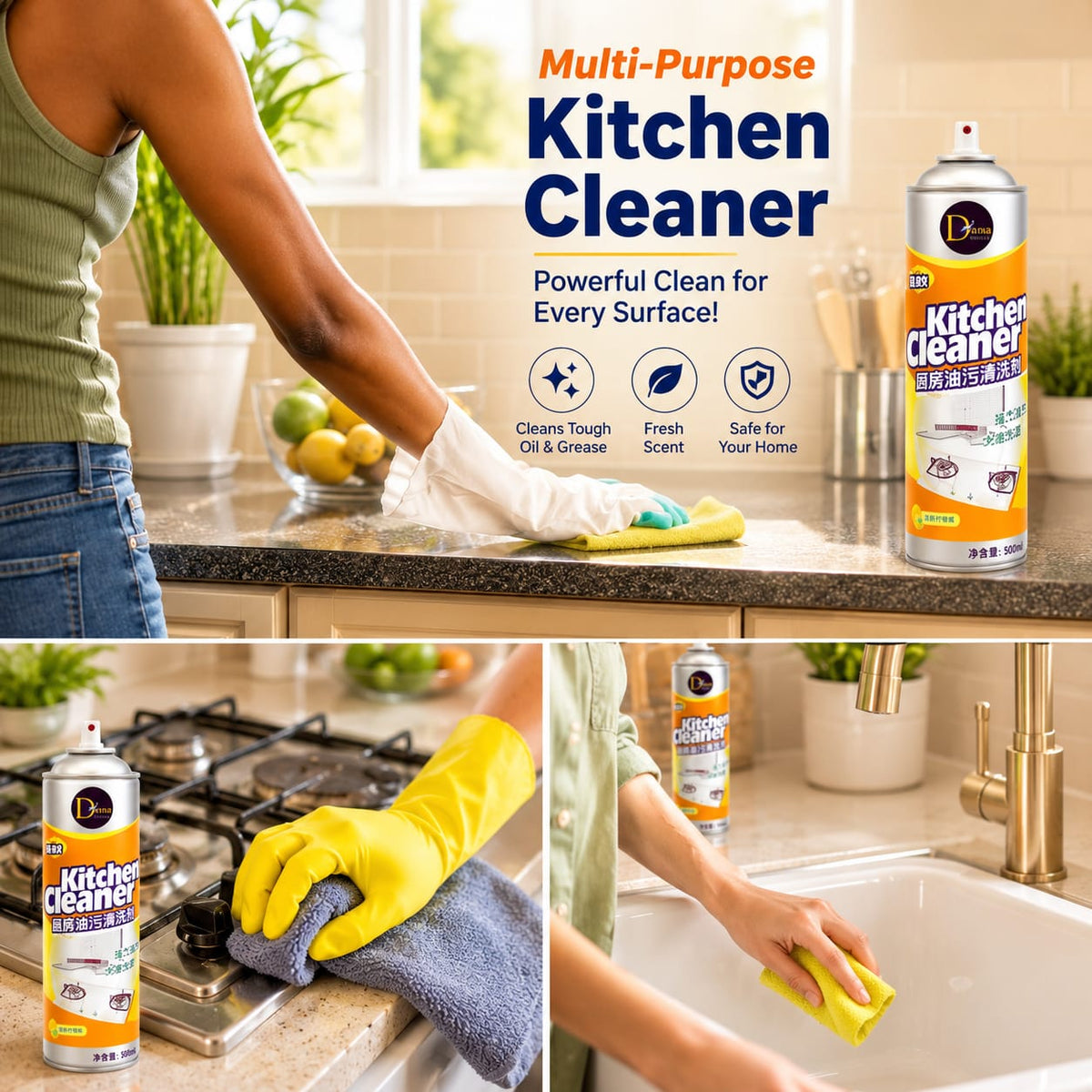 Abrasive Surface Cleaner Cream ( 500ml )