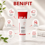 SP-4 Probiotic Brightening and cleaning toothpaste ( 120gm )