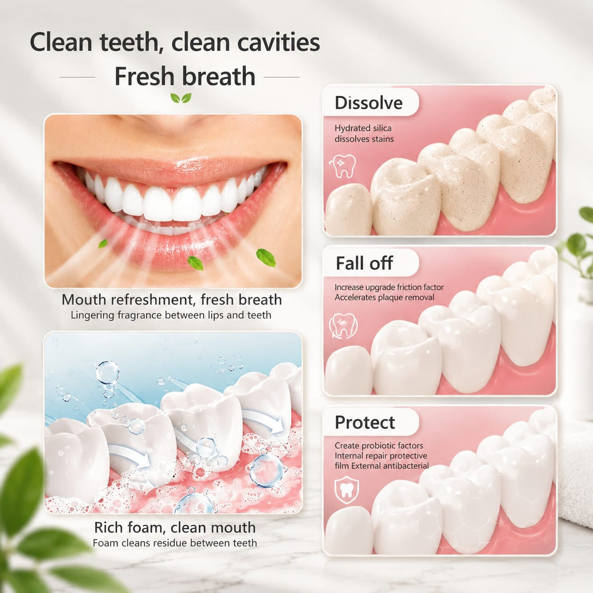 SP-4 Probiotic Brightening and cleaning toothpaste ( 120gm )