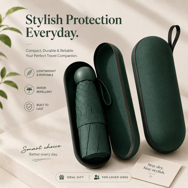 UV & Sun Protection Rain Mini Compact Umbrella