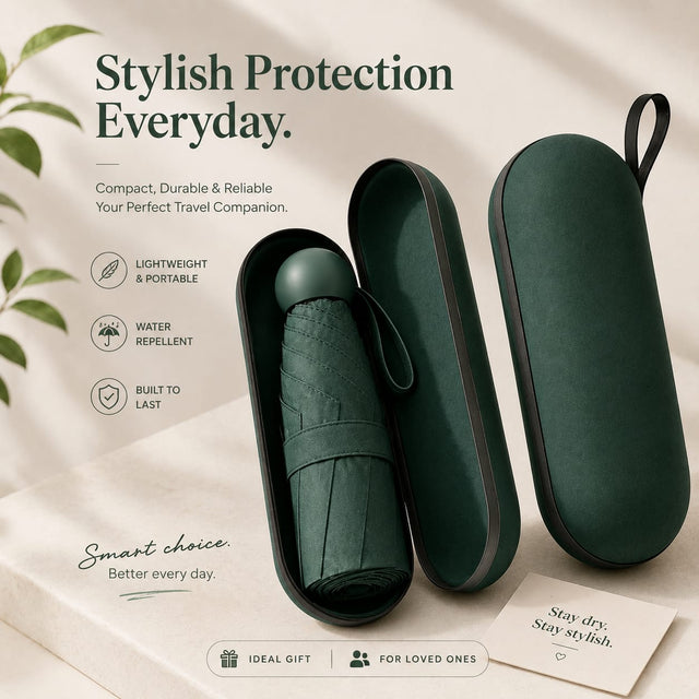 UV & Sun Protection Rain Mini Compact Umbrella
