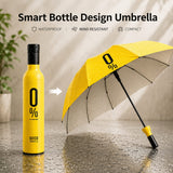 Wine Bottle Umbrella – Windproof & Durable