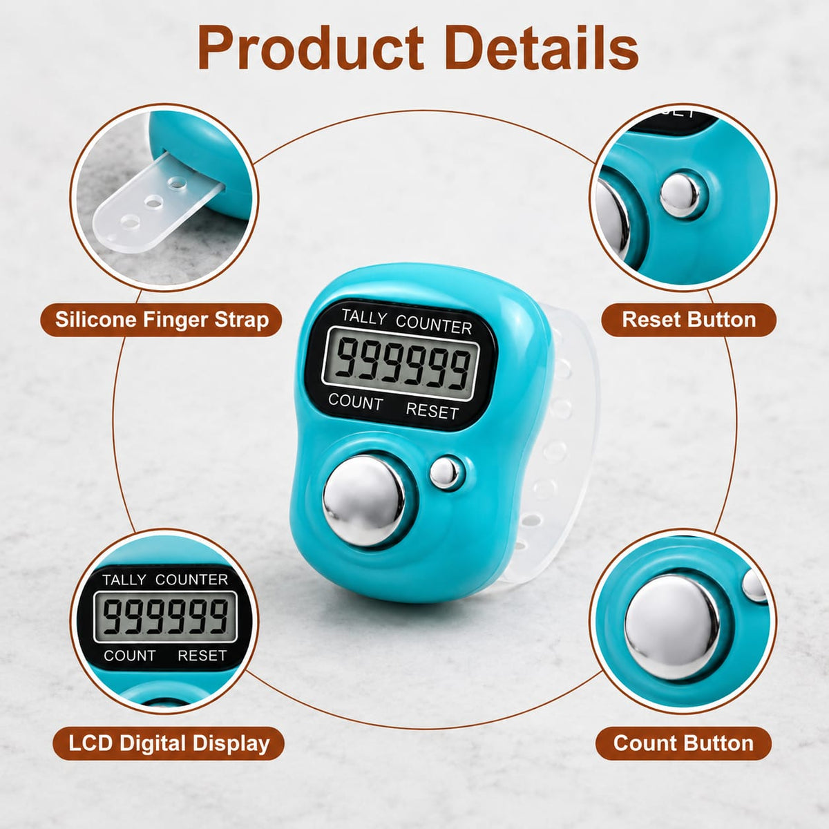 Ring Jap Counter for Prayer (Buy 1 Get 1 FREE)