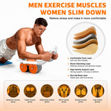 Abs Roller Wheel Workout Automatic Rebound