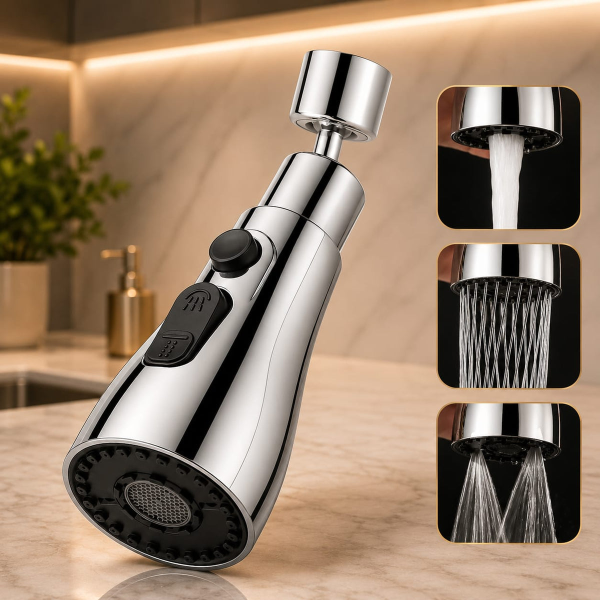 Flexible Tap Extender for Sink