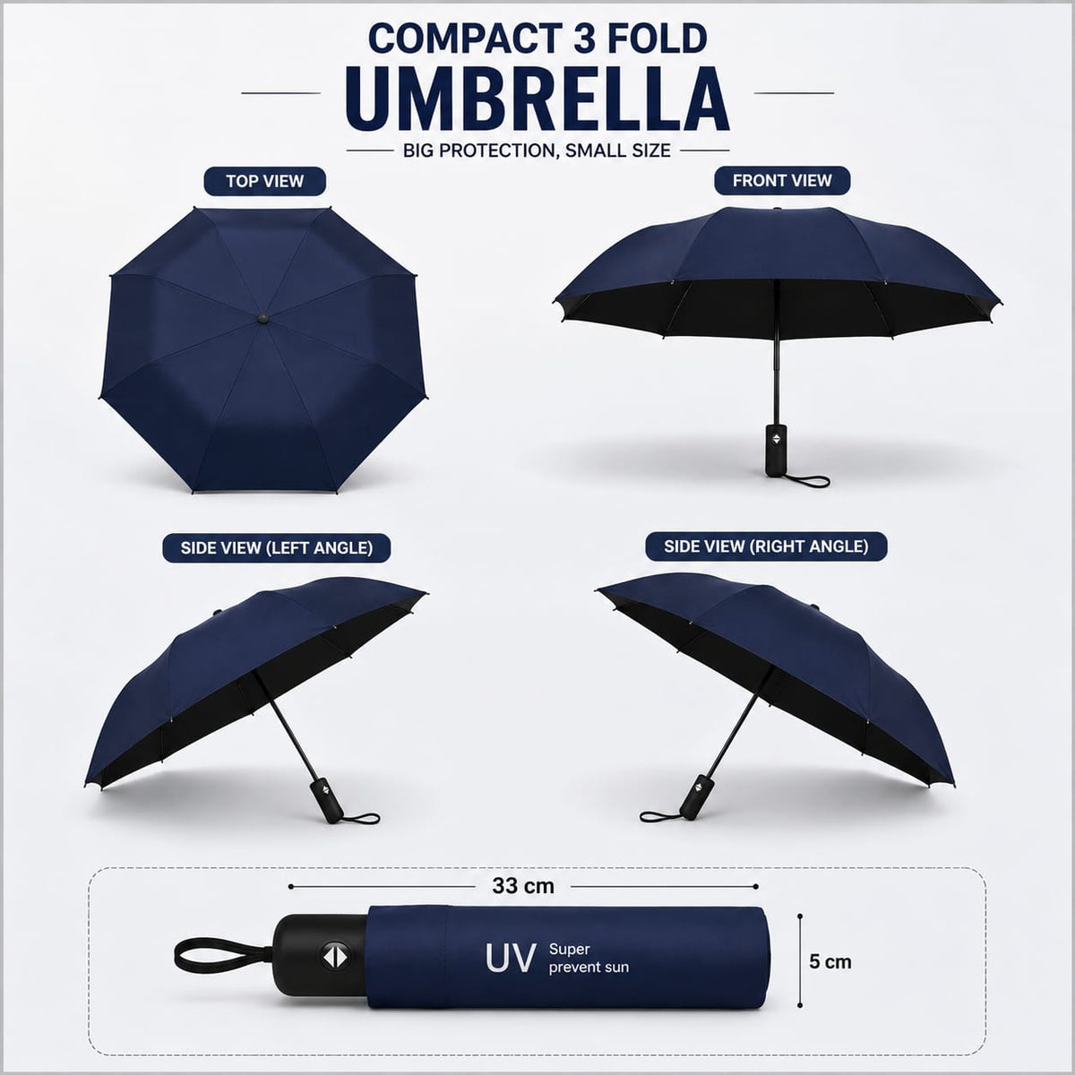 UV Protection Umbrella Auto Open/Close