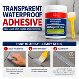 Grosyhub Transparent Waterproof Glue