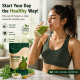 100% Natural Moringa Powder – Pure & Nutrient Rich