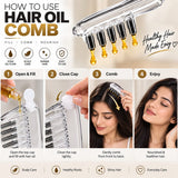 HAIR OIL APPLICATOR COMB
