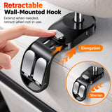 Premium 360° Car Seat Headrest Hook