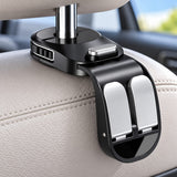 Premium 360° Car Seat Headrest Hook