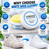 White Shoe Cleaner Cream - Instant Shoe Cleaning & Whitening Solution