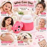 PuffiBud Baby Powder Puff – Soft & Gentle Powder Applicator
