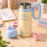 Cute Kawaii Water Bottle | Insulated Stainless Steel Sipper Bottle