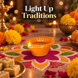 Water-Activated Light Diya(Set Of 6 Pcs)