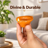 Water-Activated Light Diya(Set Of 6 Pcs)
