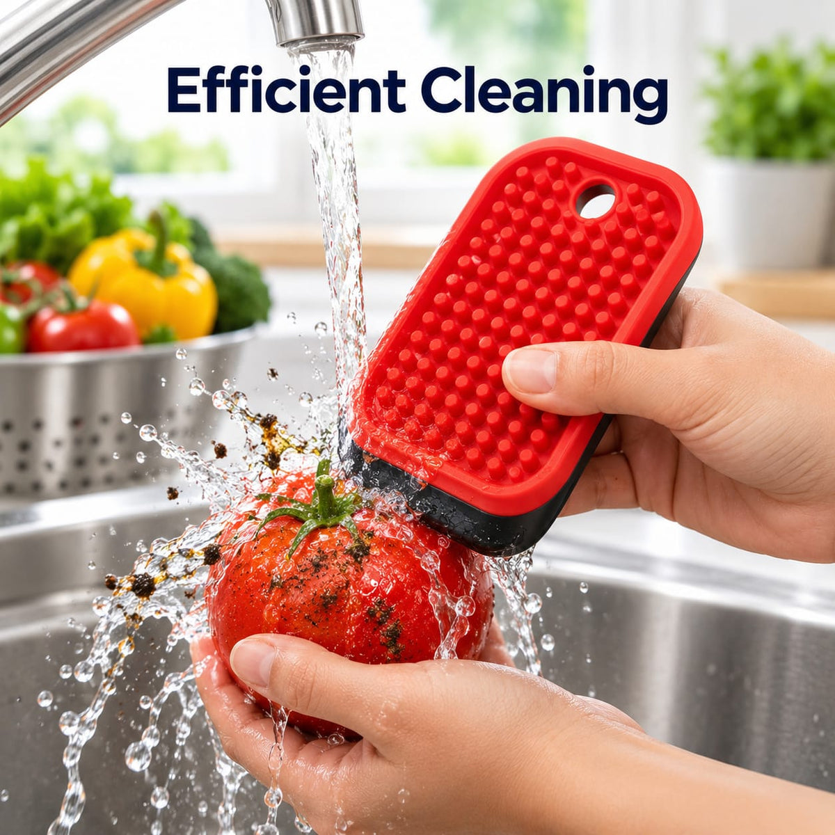 VeggieBrush | Smart Fruit & Vegetable Cleaning Brush