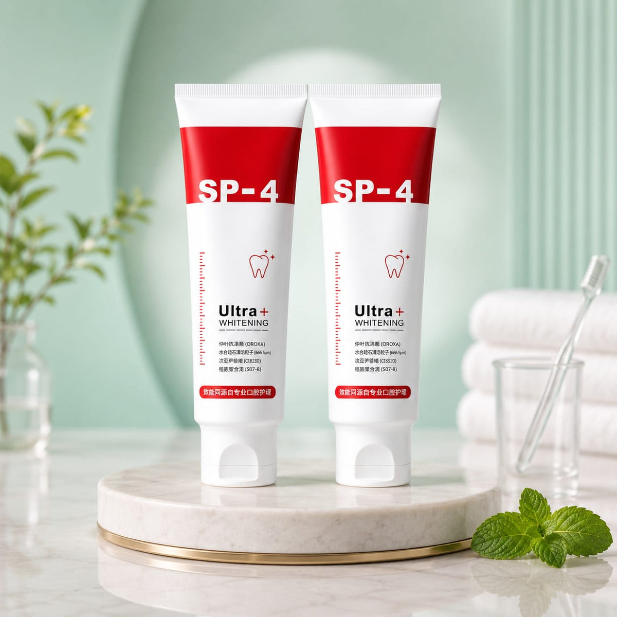 SP-4 Probiotic Brightening and cleaning toothpaste