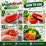 VeggieBrush | Smart Fruit & Vegetable Cleaning Brush