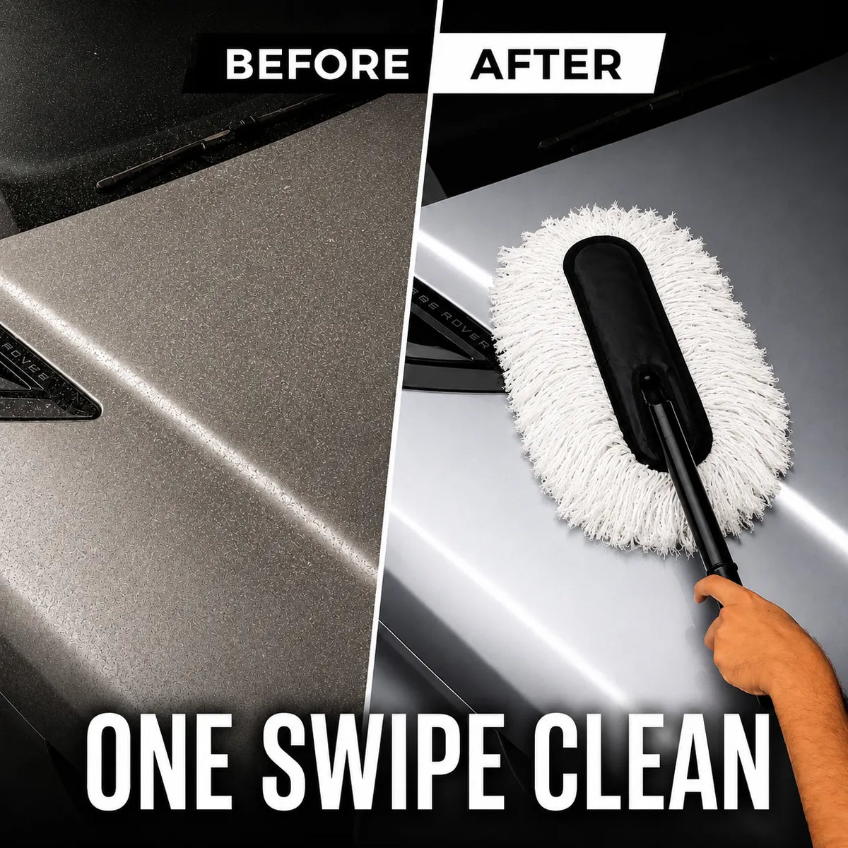 Grosyhub ZIP ZAP Car Duster (with Ceramic Wax infused fibres)