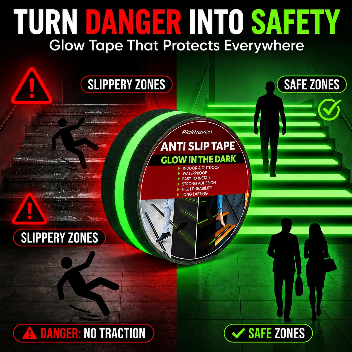 Anti Skid Tape Glow In The Dark [5m]