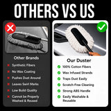 Grosyhub ZIP ZAP Car Duster (with Ceramic Wax infused fibres)