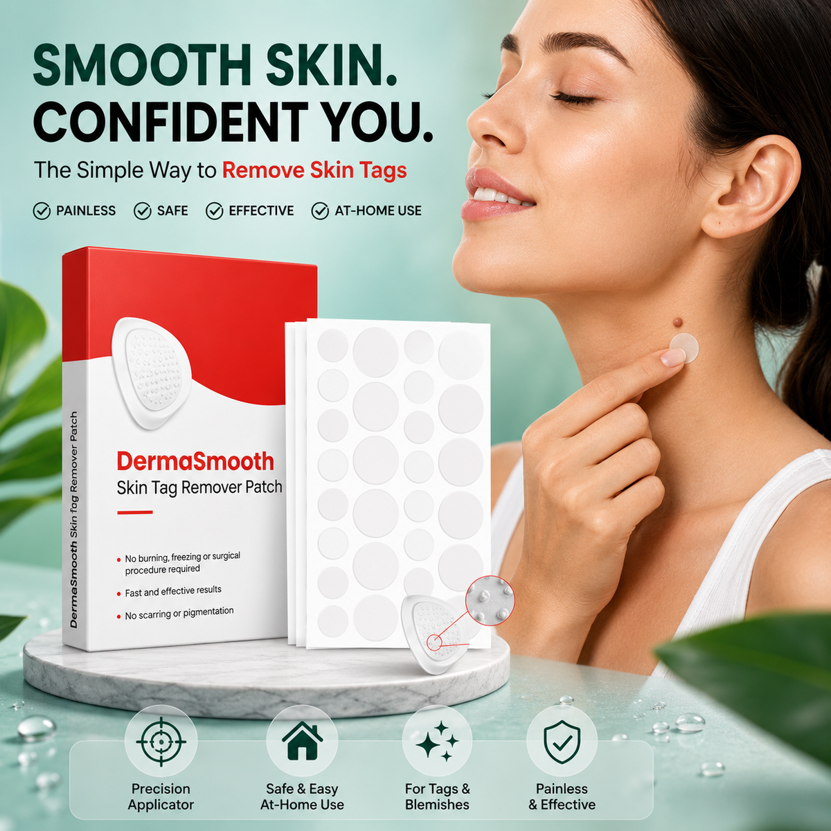 DermaSmooth Skin Tag Remover Patch