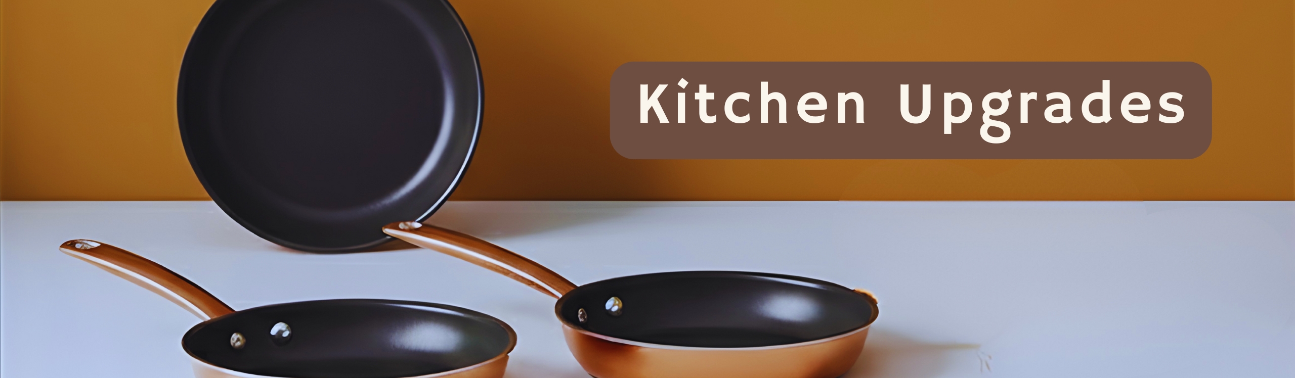 Premium Iron Frying Wok Pan with Glass Lid - 24CM Black