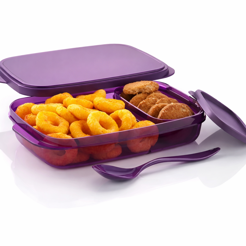 Grosyhub Divine Lunch: The Unbreakable Dual-Zone Freshness Vault