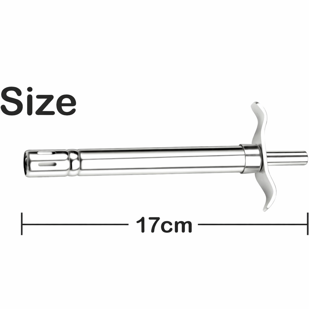 Grosyhub Ultra-Durable Stainless Steel Gas Lighter – 17cm