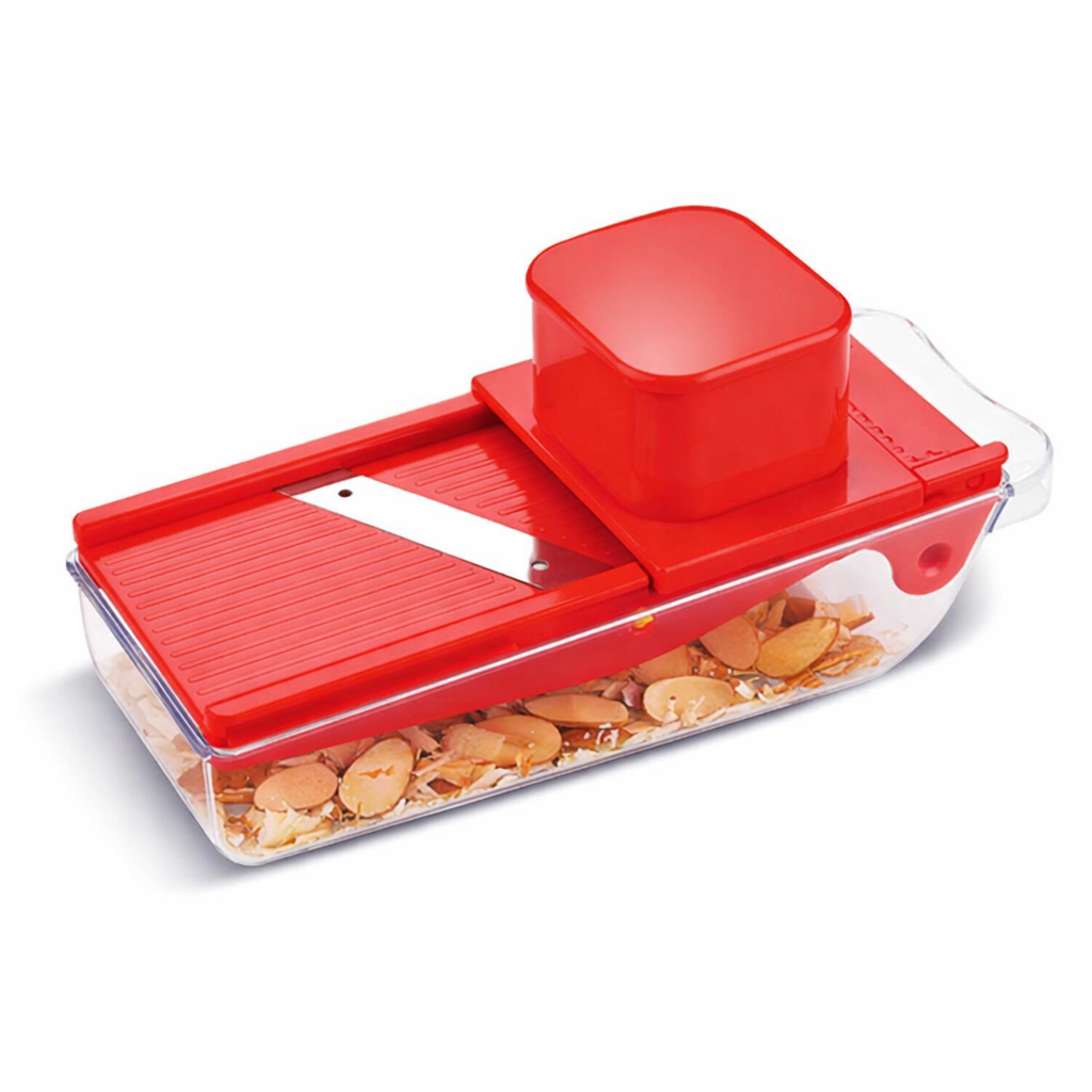 Grosyhub Precision Dry Fruit Slicer & Nut Cutter with Storage Base