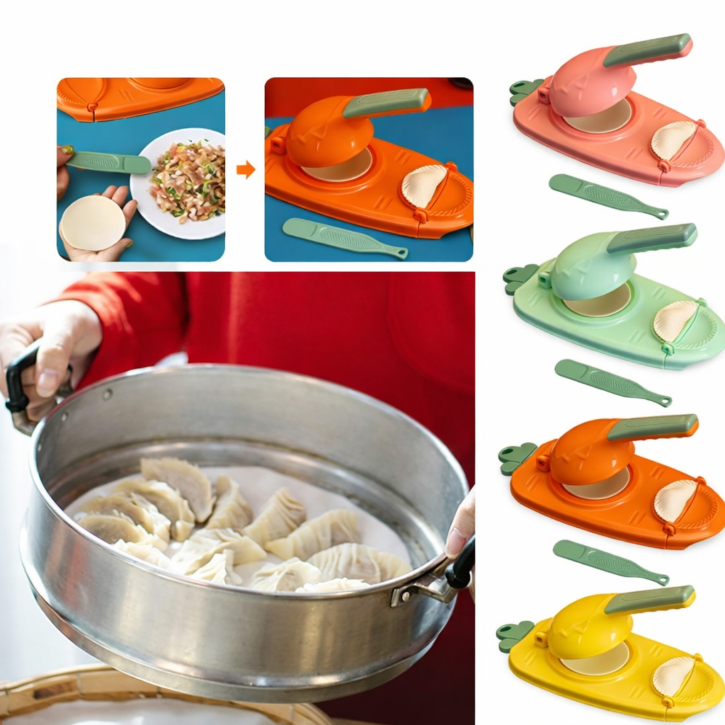 Grosyhub 2-in-1 Momo & Dumpling Maker