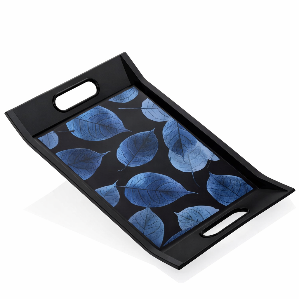 Grosyhub Gloster Designer Serving Trays – 3-Piece Floral Print Utility Set