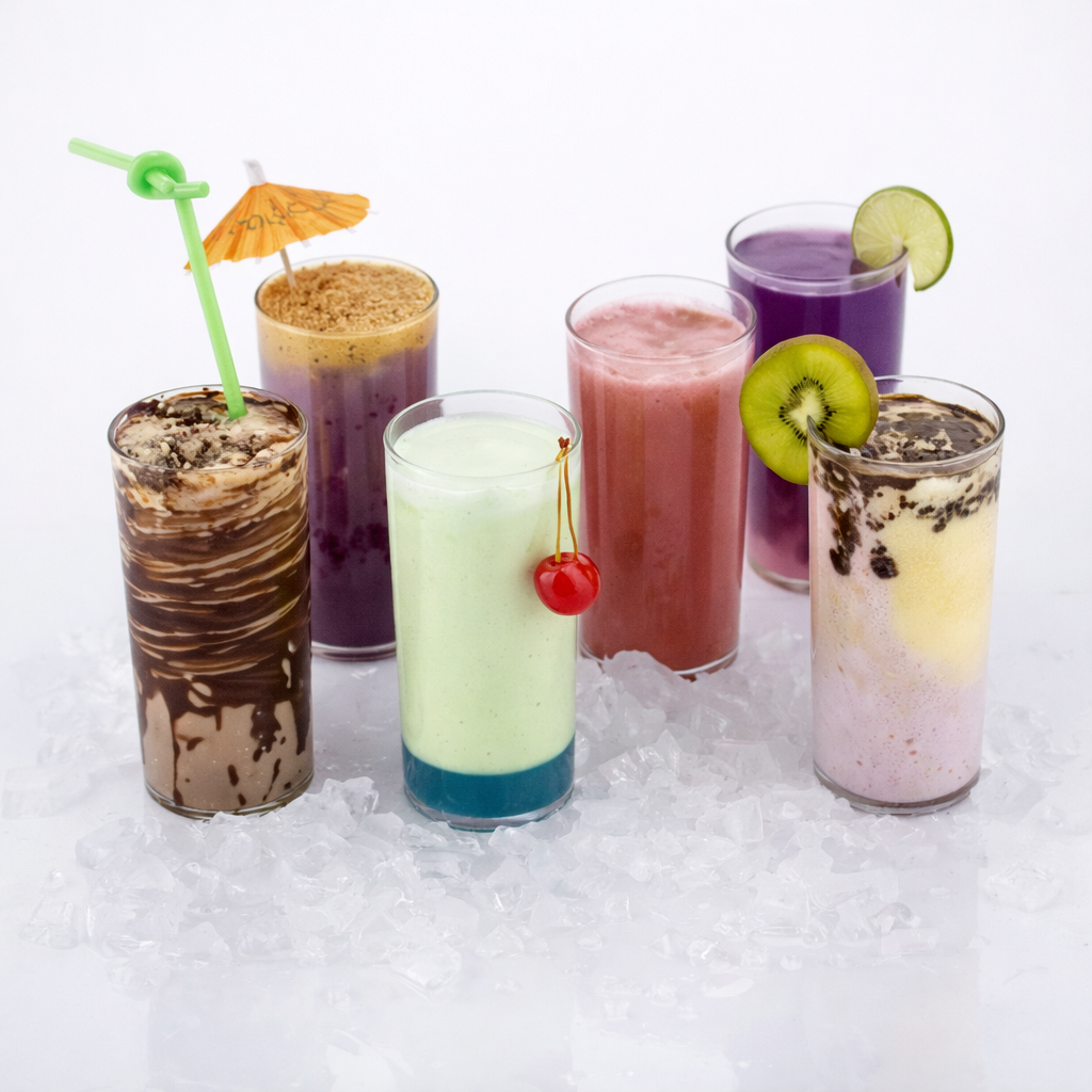 Grosyhub Crystal-Clear Highball Glass Set – 6-Piece Versatile Drinkware Collection