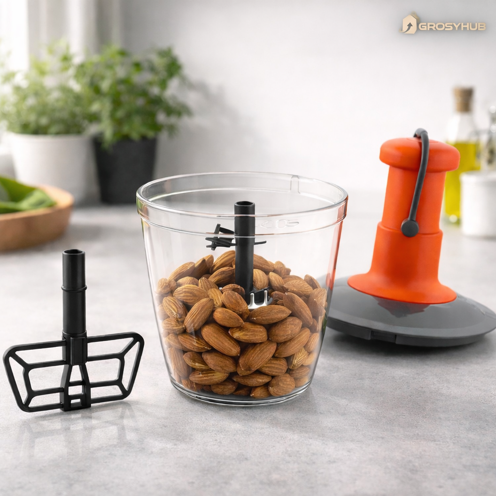 Grosyhub 600ml Elite Push Chopper