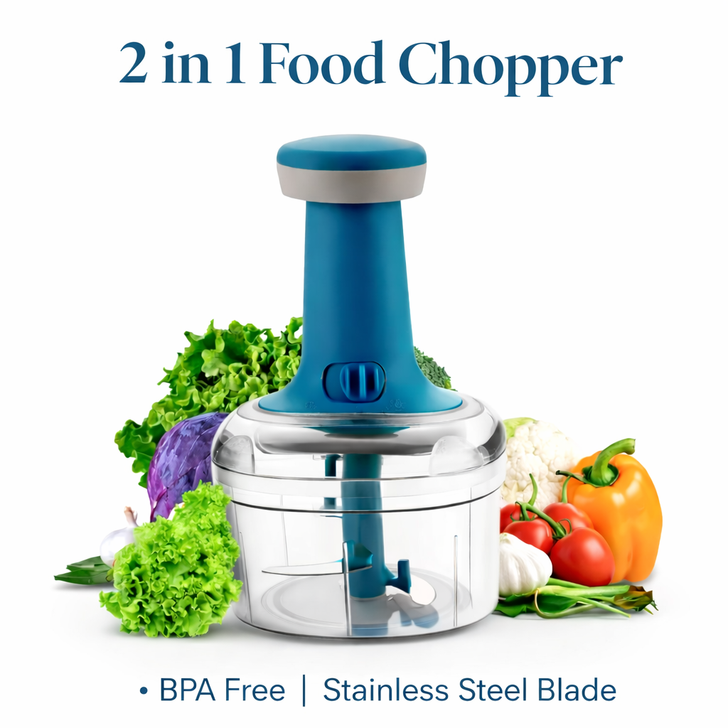 Grosyhub 800ml S-Series Push Chopper