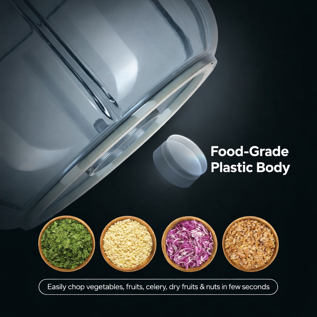 Grosyhub Airtight S-Series 800ml PET Chopper