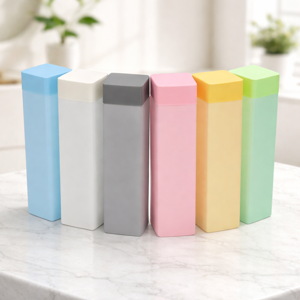 Grosyhub Forsty 1000ml Slim Square Water Bottle