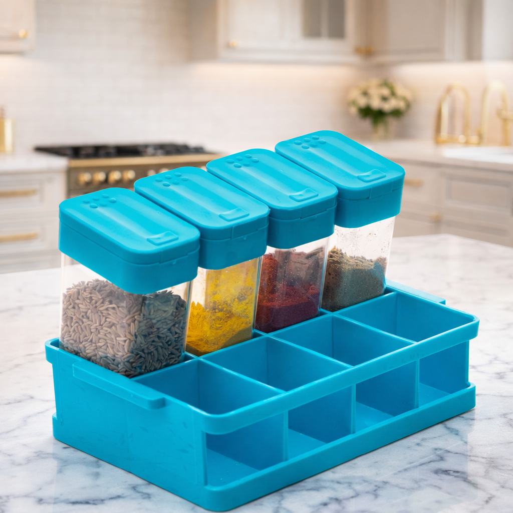 Grosyhub 8-Piece Master Chef Spice Station