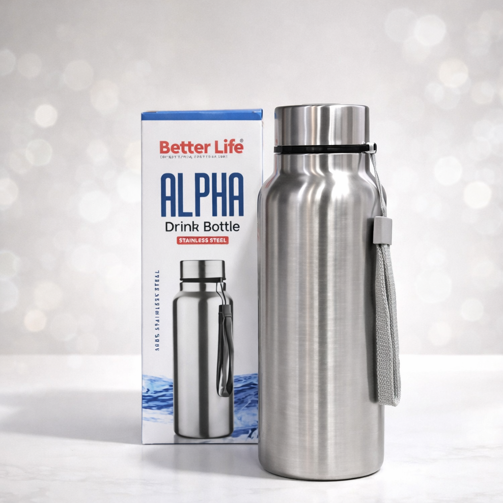 Grosyhub Alpha 750ml Stainless Steel Essential Bottle