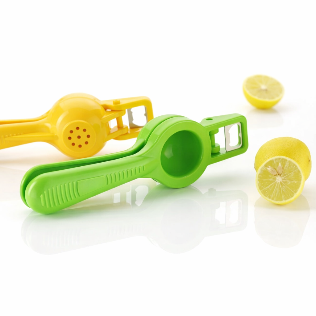 Grosyhub Lemon Deluxe – 2-in-1 Citrus Squeezer and Bottle Opener
